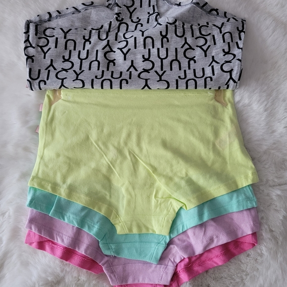 💘JUICY COUTURE BRAND NEW 5-PACK BOYSHORTS SIZE S - Picture 6 of 9